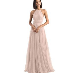 Jenny Yoo | Dresses | New Jenny Yoo Collection Light Blush Soft Tulle Helena  Halter Dress | Poshmark